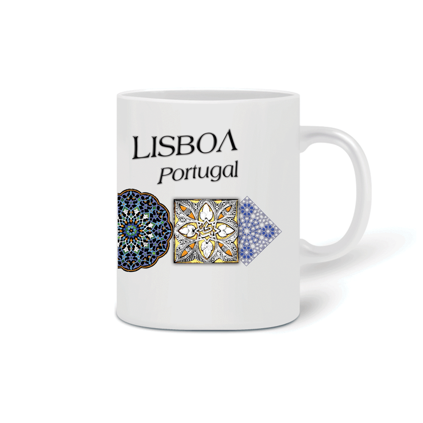 Caneca Azulejo Árabe Lisboa