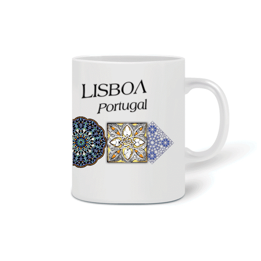 Caneca Azulejo Árabe Lisboa