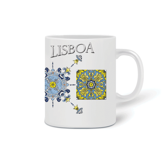 Caneca Trilogia do Azulejo Lisboa