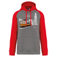 Sweatshirt Bicolor com capuz Clérigos