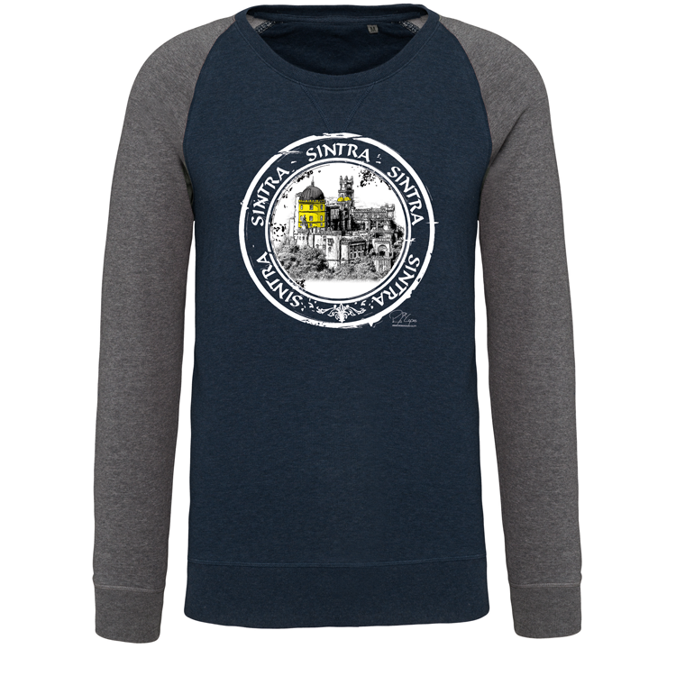 Sweatshirt Bicolor sem capuz Selo Sintra