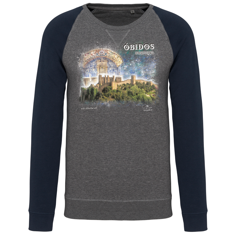 Sweatshirt Bicolor sem capuz Vila Medieval
