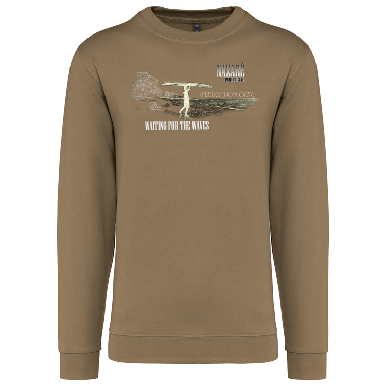 Sweatshirt Kariban sem Capuz Praia do Norte