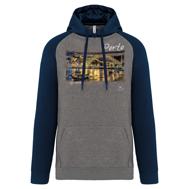Sweatshirt com capuz Porto by Night
