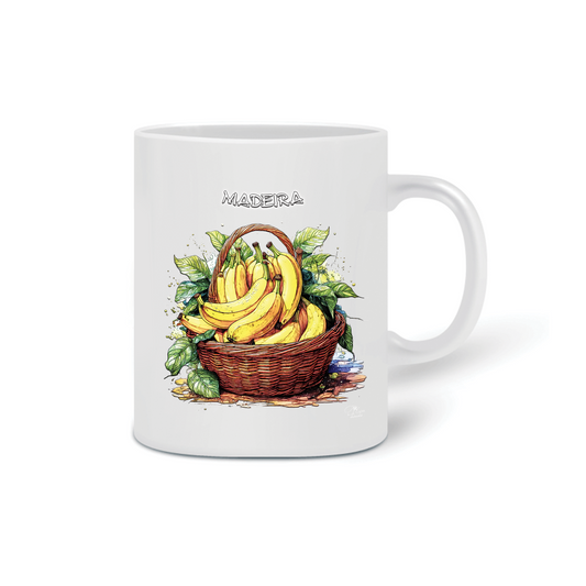Caneca Cesto de Bananas