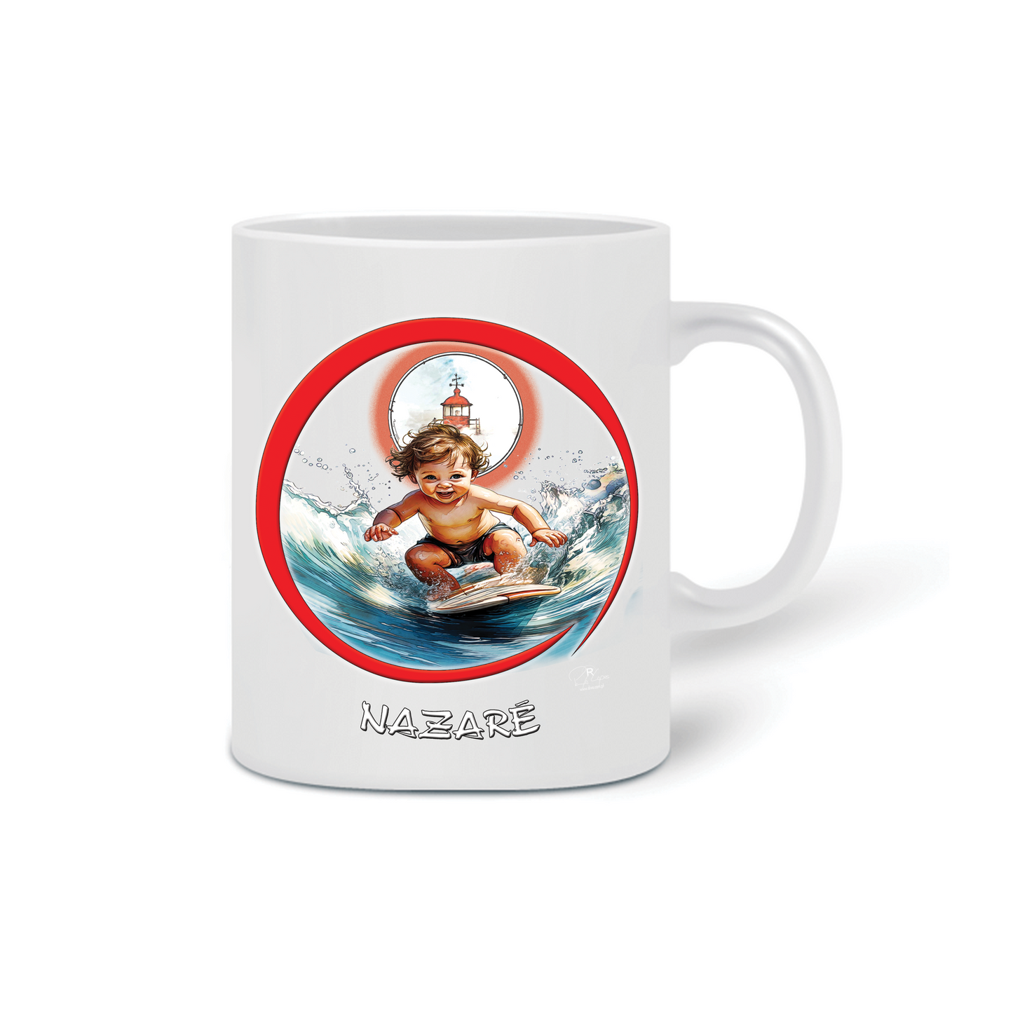 Caneca Baby Surfer Nazaré