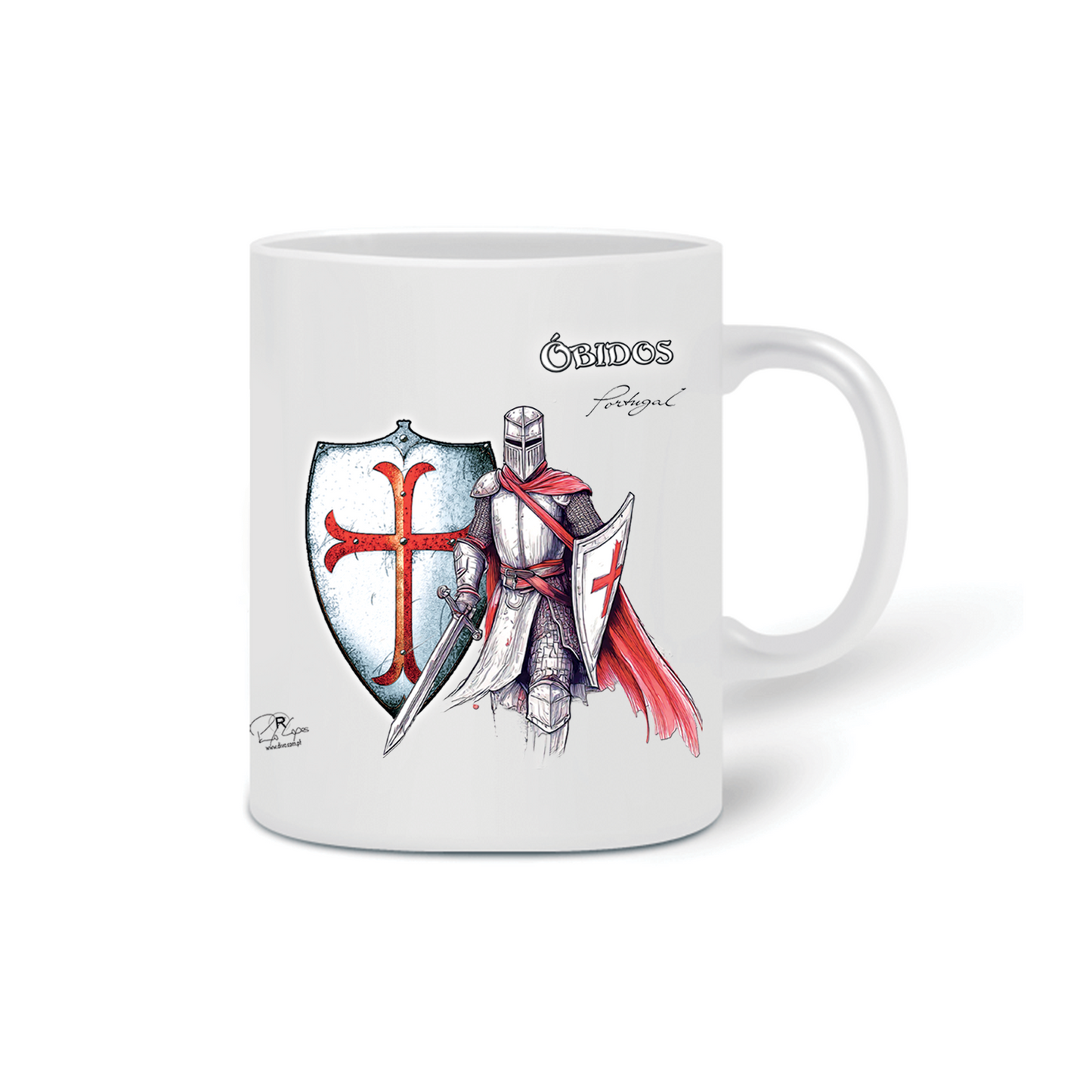 Caneca Templário Óbidos