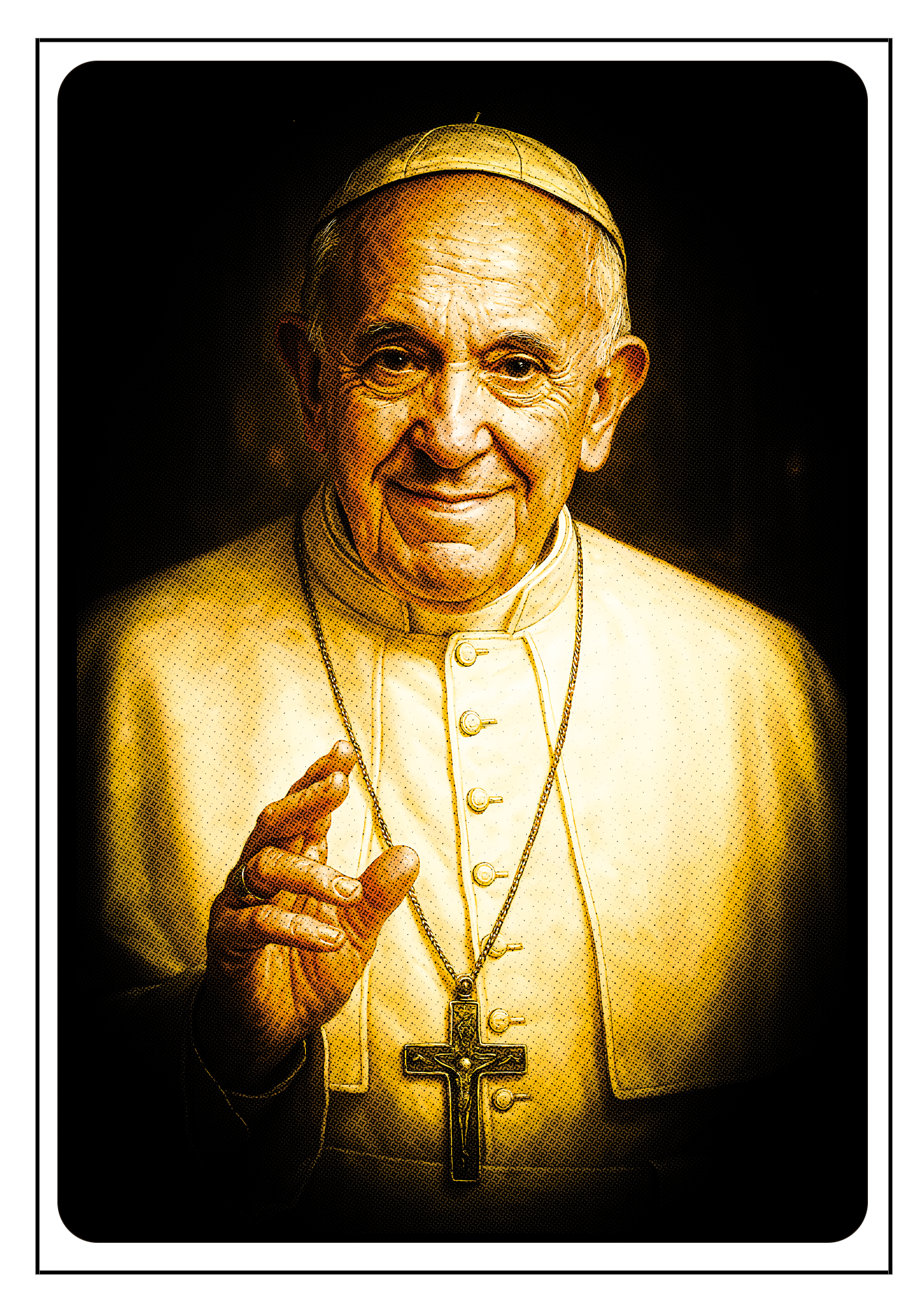 Postal Papa Francisco