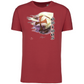 T-Shirt Algodão Biológico Bandeira Templários