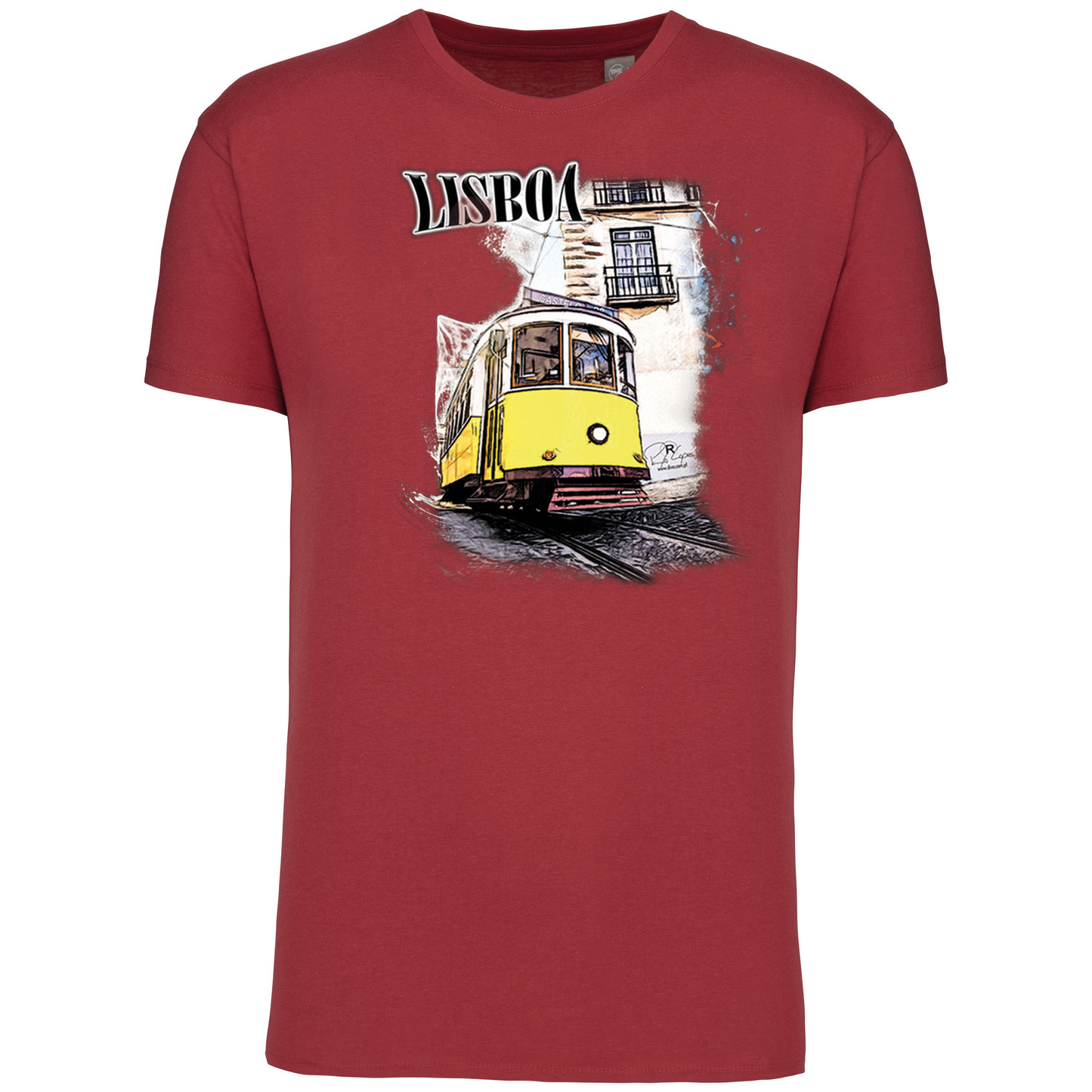 T-Shirt Algodão Biológico Crazy Tram