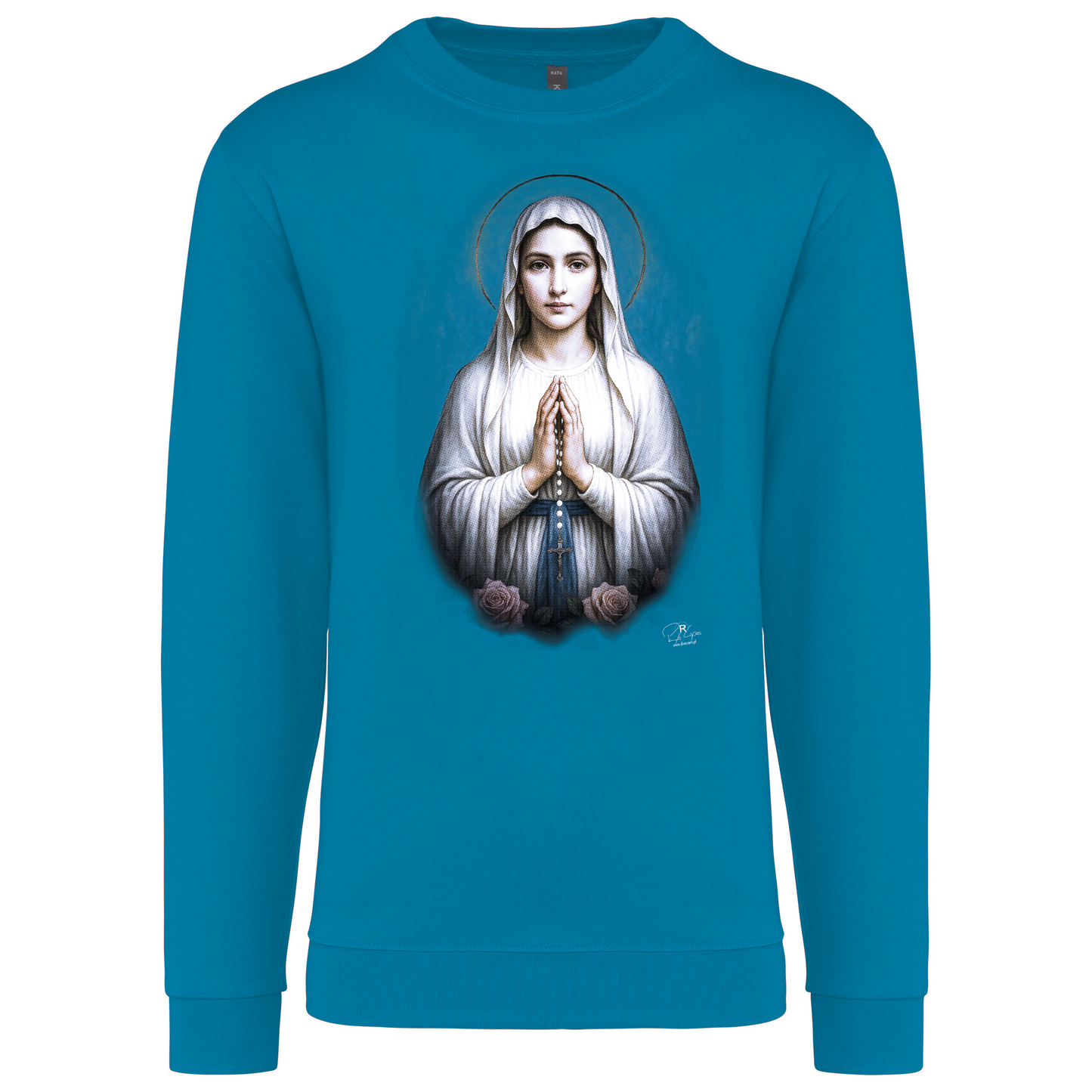 Sweatshirt Kariban sem Capuz Virgem