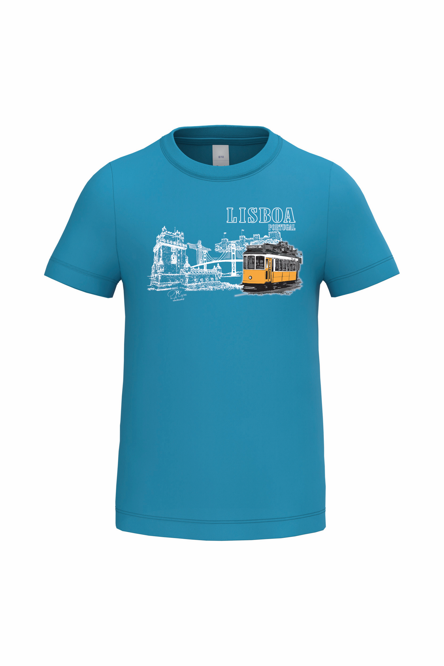 T-shirt Ideal Kids Monumentos Lisboa