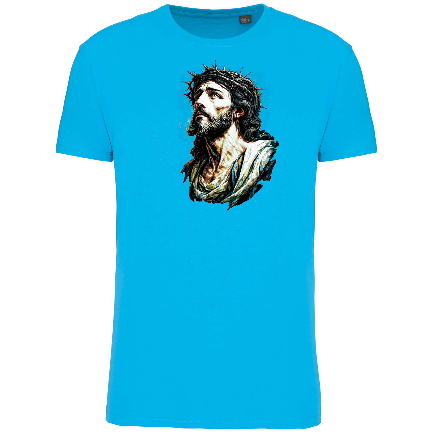 T-Shirt Algodão Biológico Jesus Cristo