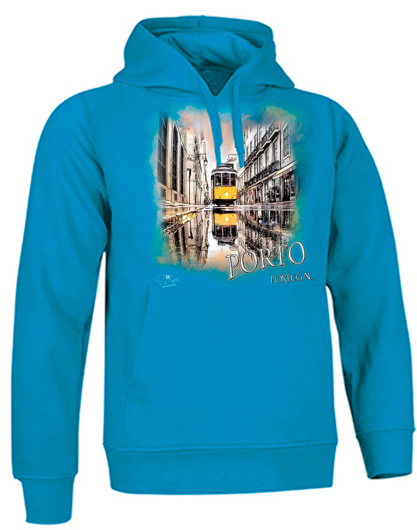 Sweatshirt Valento com Capuz, Espelho Lp