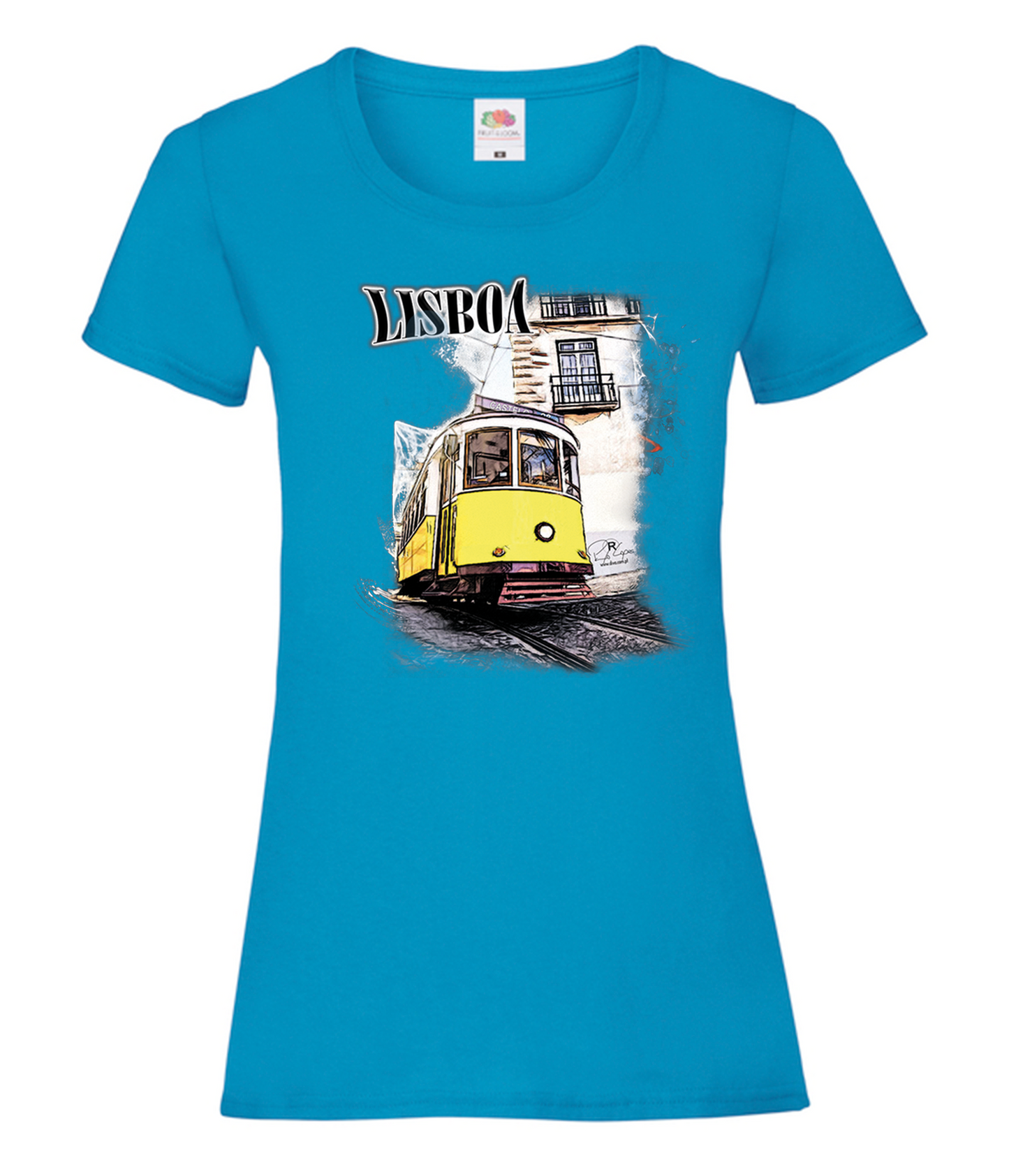 T-shirt Senhora Crazy Tram