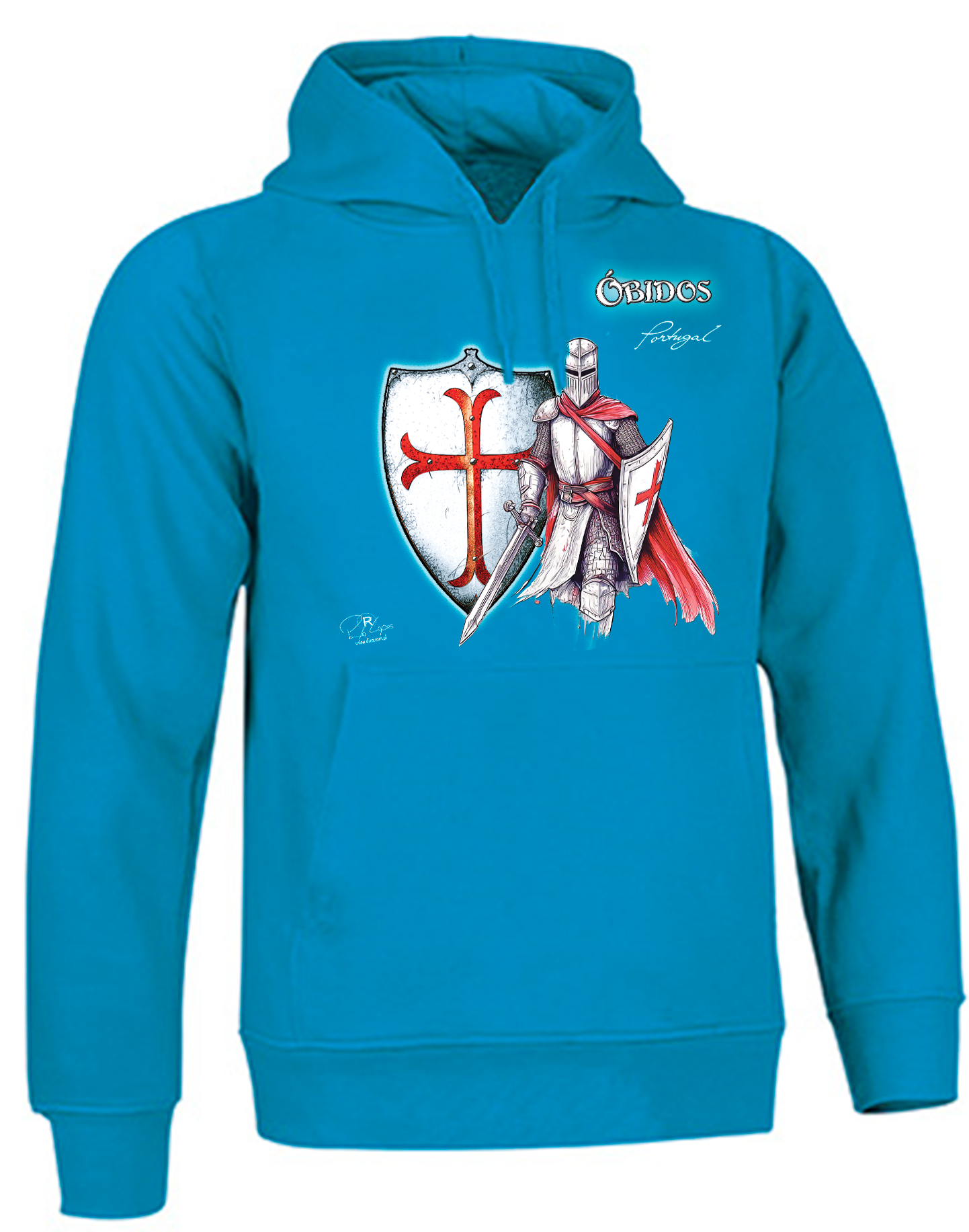 Sweatshirt Valento com Capuz, Templário Óbidos