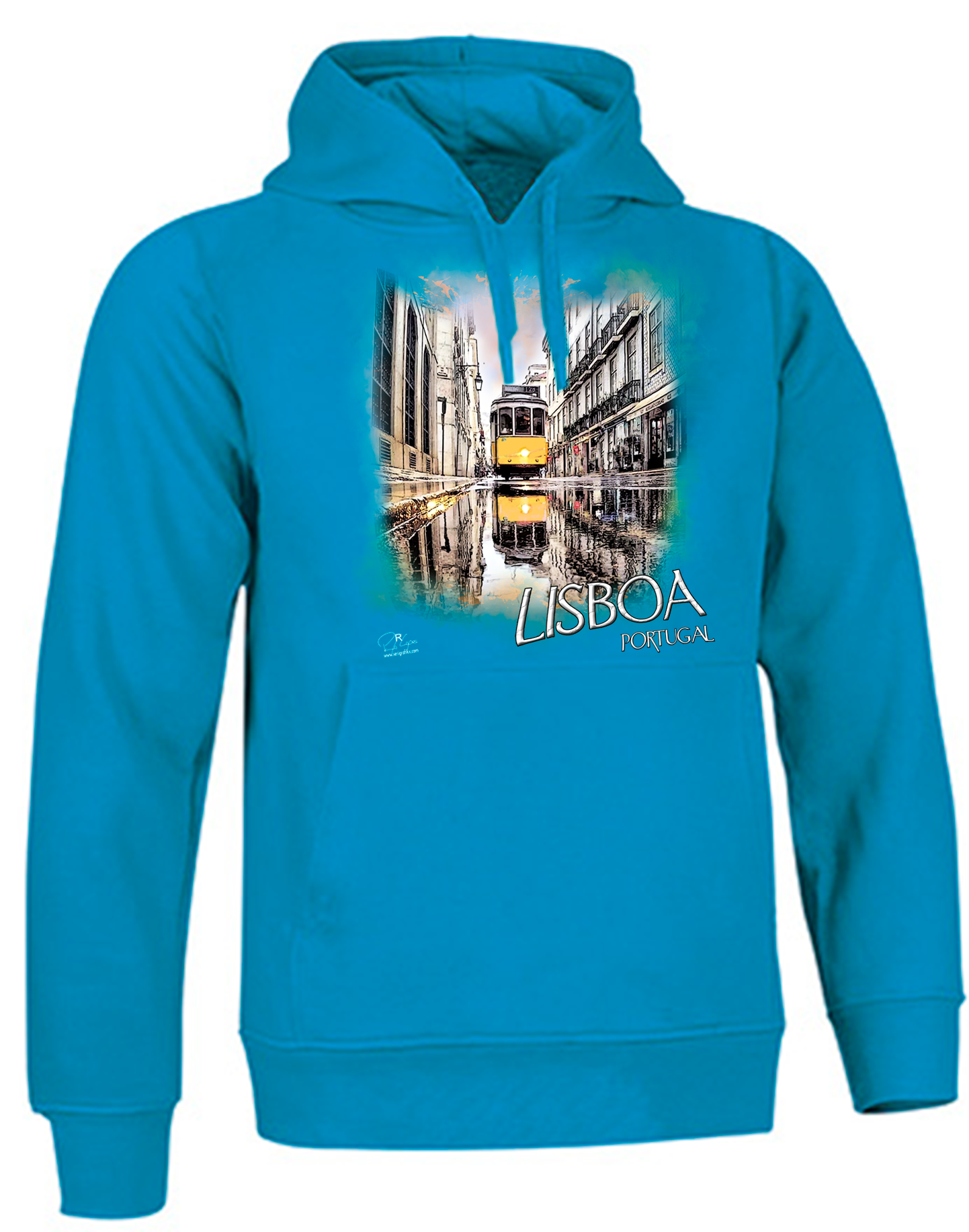 Sweatshirt Valento com Capuz, Espelho Lisboa