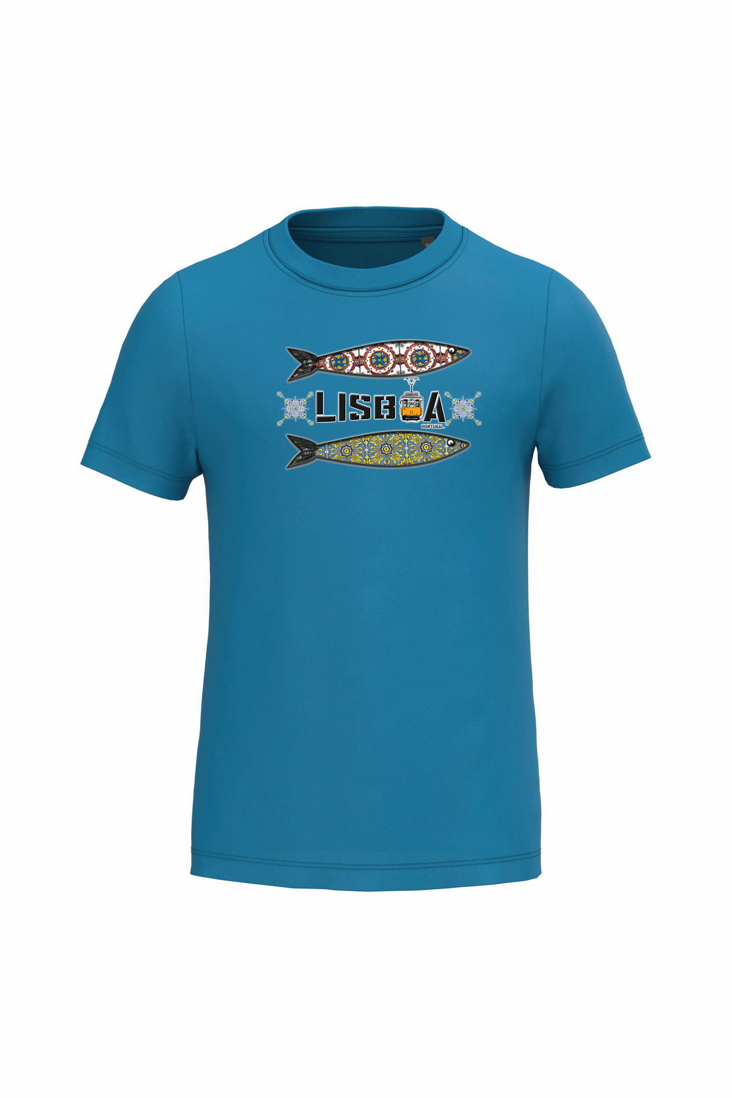T-shirt de Criança Kariban 2 Sardinhas Lisboa