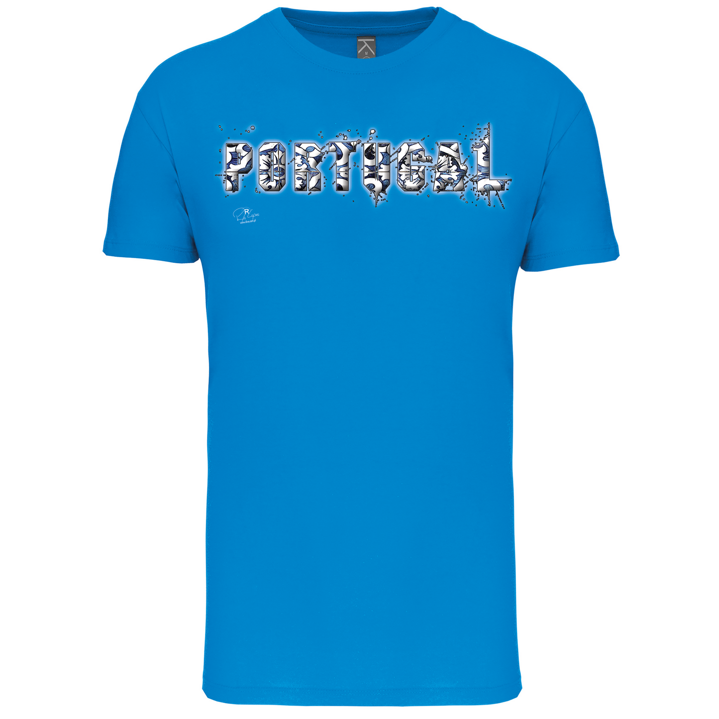 T-Shirt Algodão Biológico Portugal Azulejos