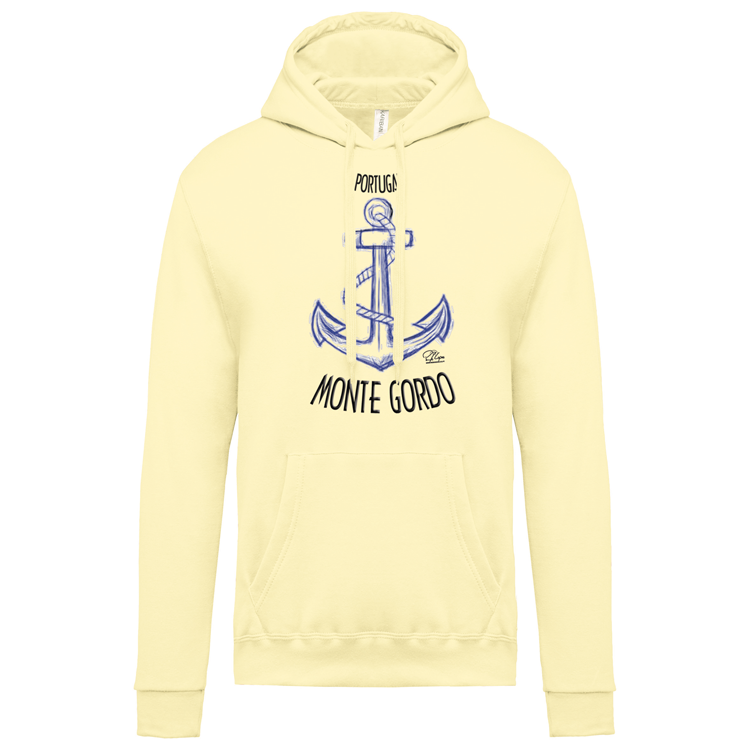 Sweatshirt Kariban com Capuz Âncora Monte Gordo