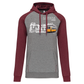 Sweatshirt Bicolor com capuz Monumentos lx