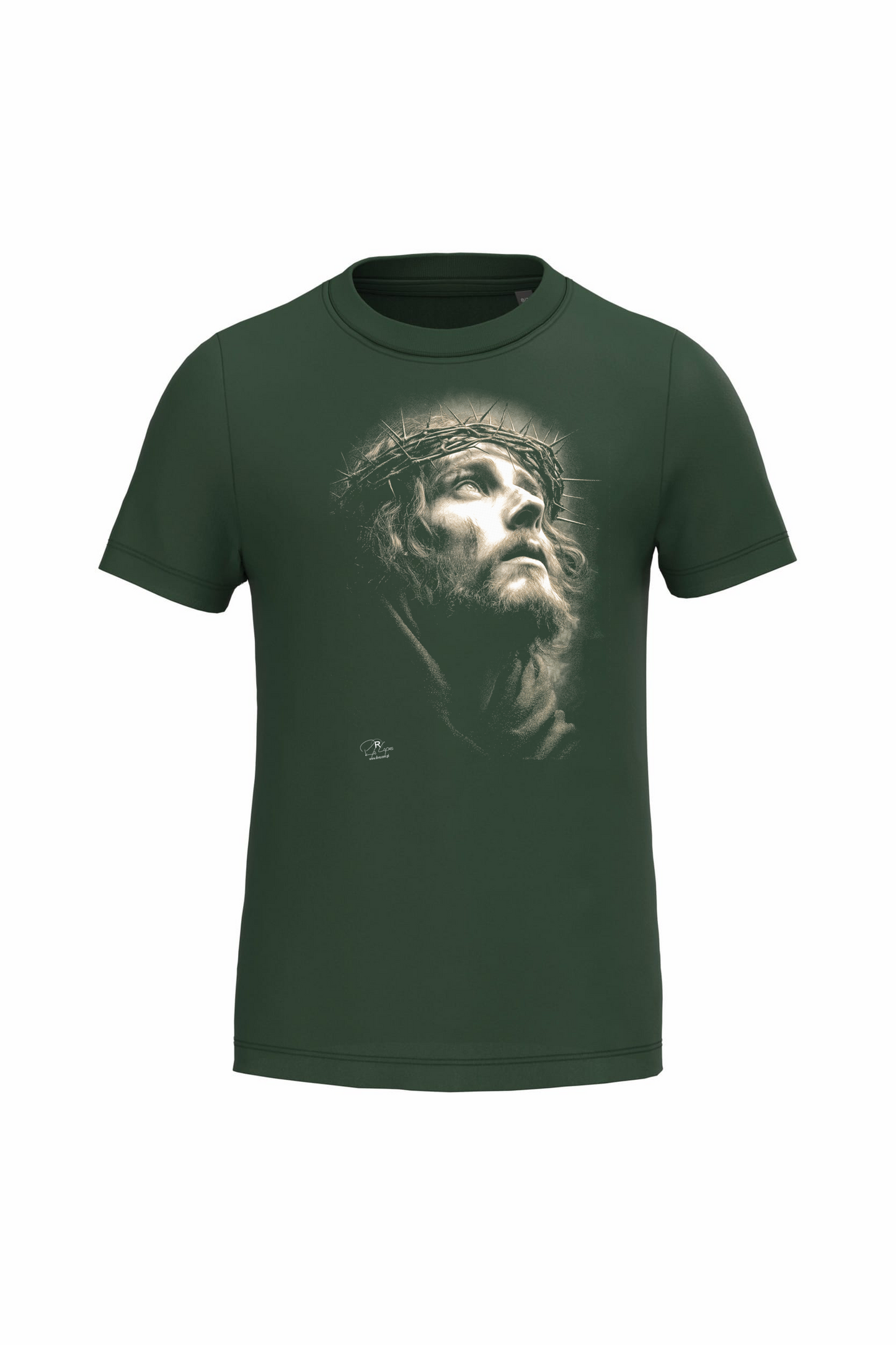 T-shirt de Criança Kariban Cristo