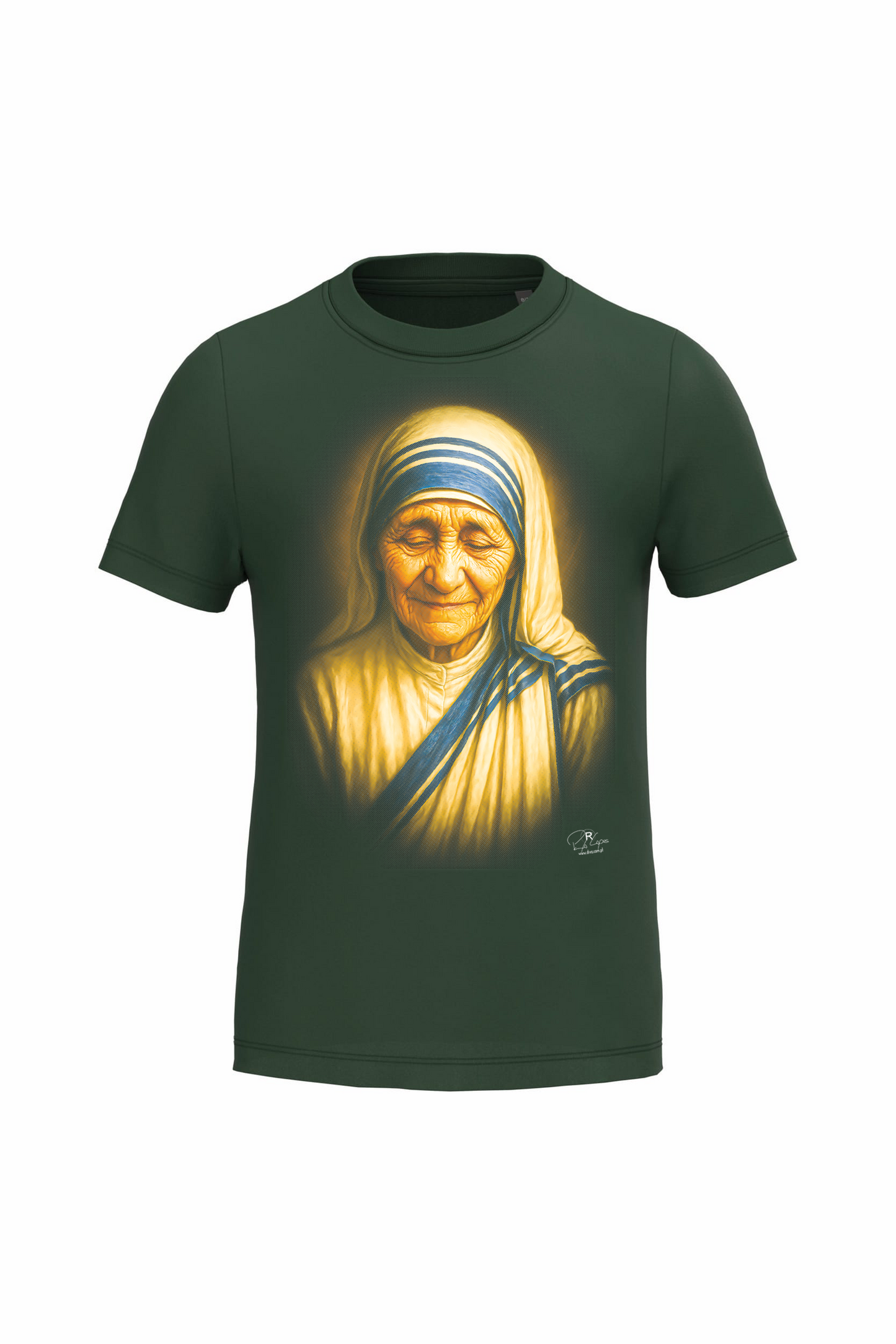 T-shirt de Criança Kariban Madre Teresa de Calcutá