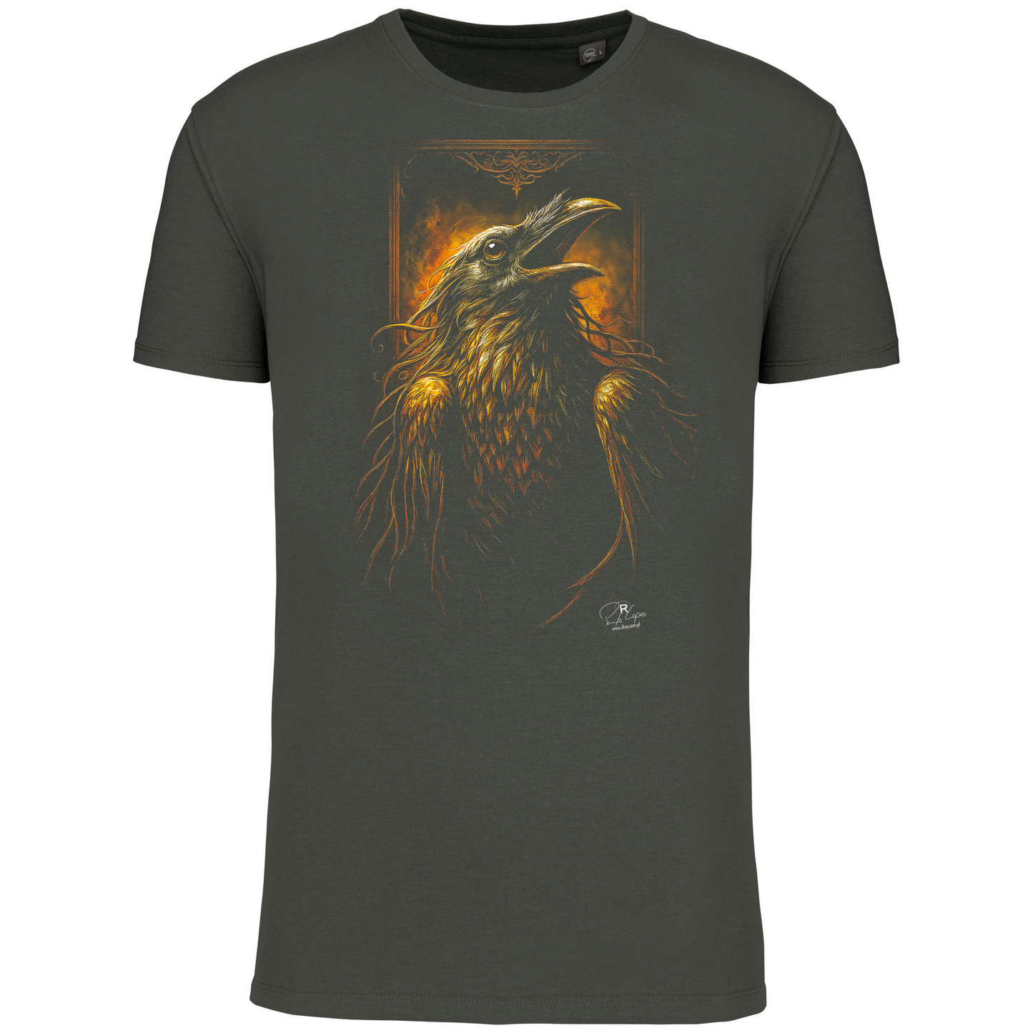 T-Shirt Algodão Biológico Crow