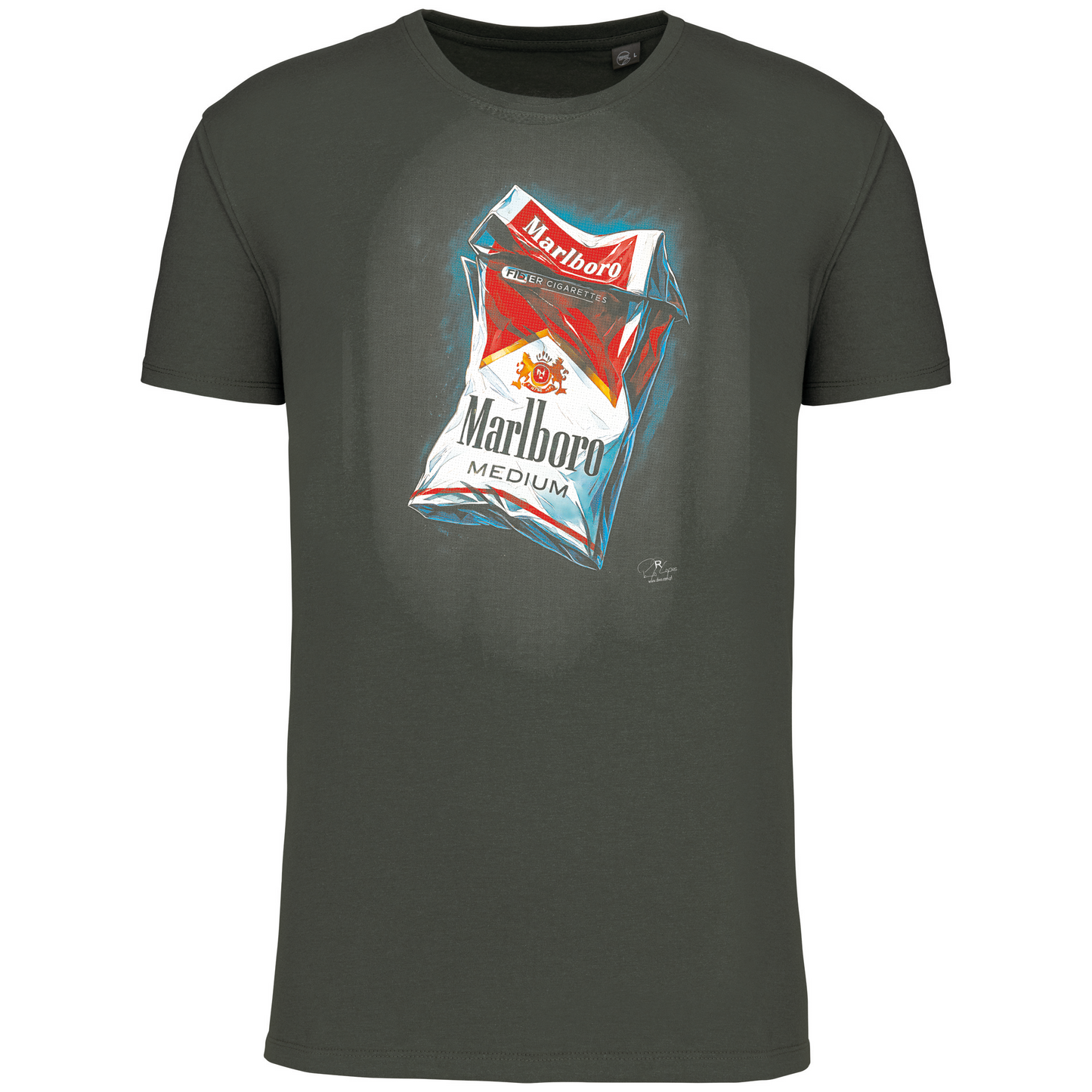 T-Shirt Algodão Biológico Marlboro