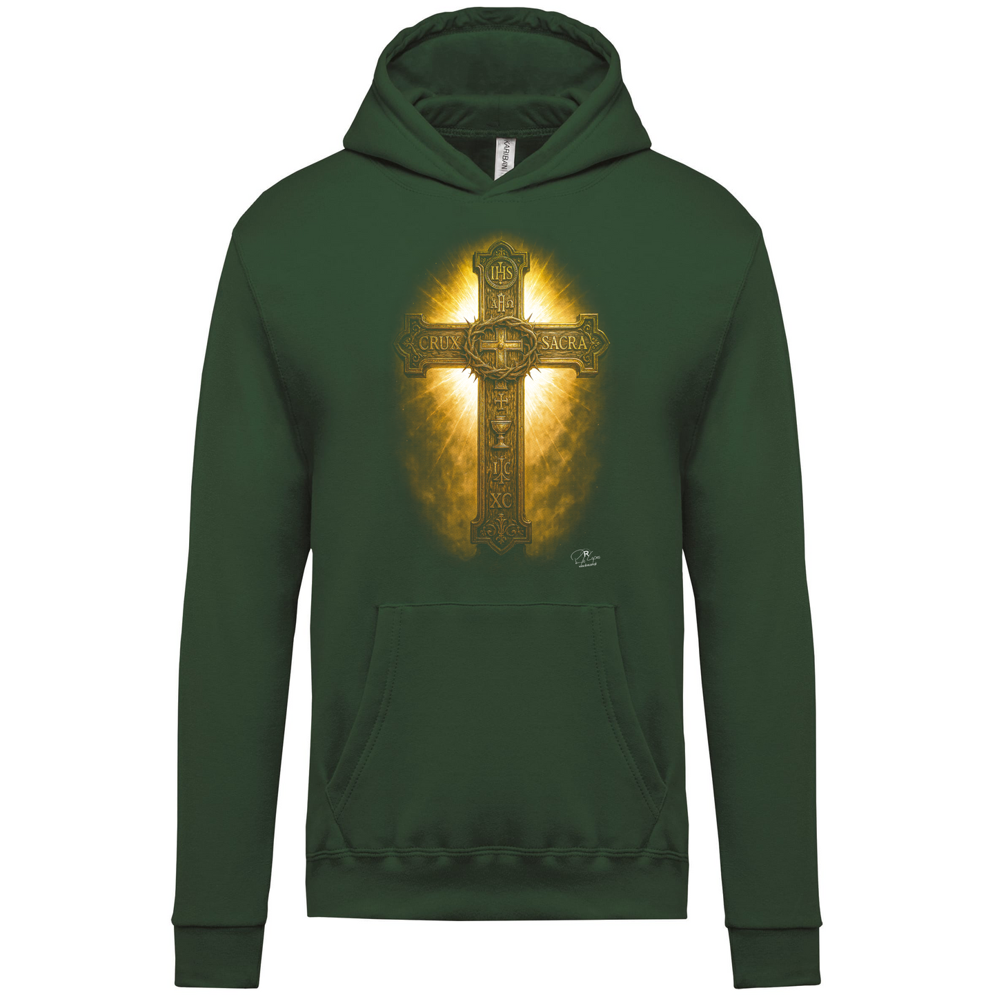 Sweatshirt capuz Kariban Kids Sagrada Cruz