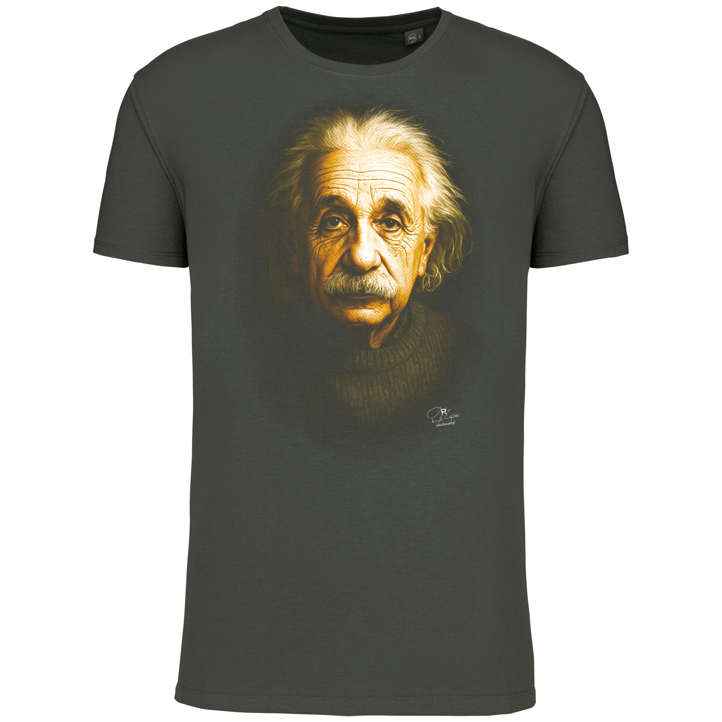 T-Shirt Algodão Biológico Albert Einstein