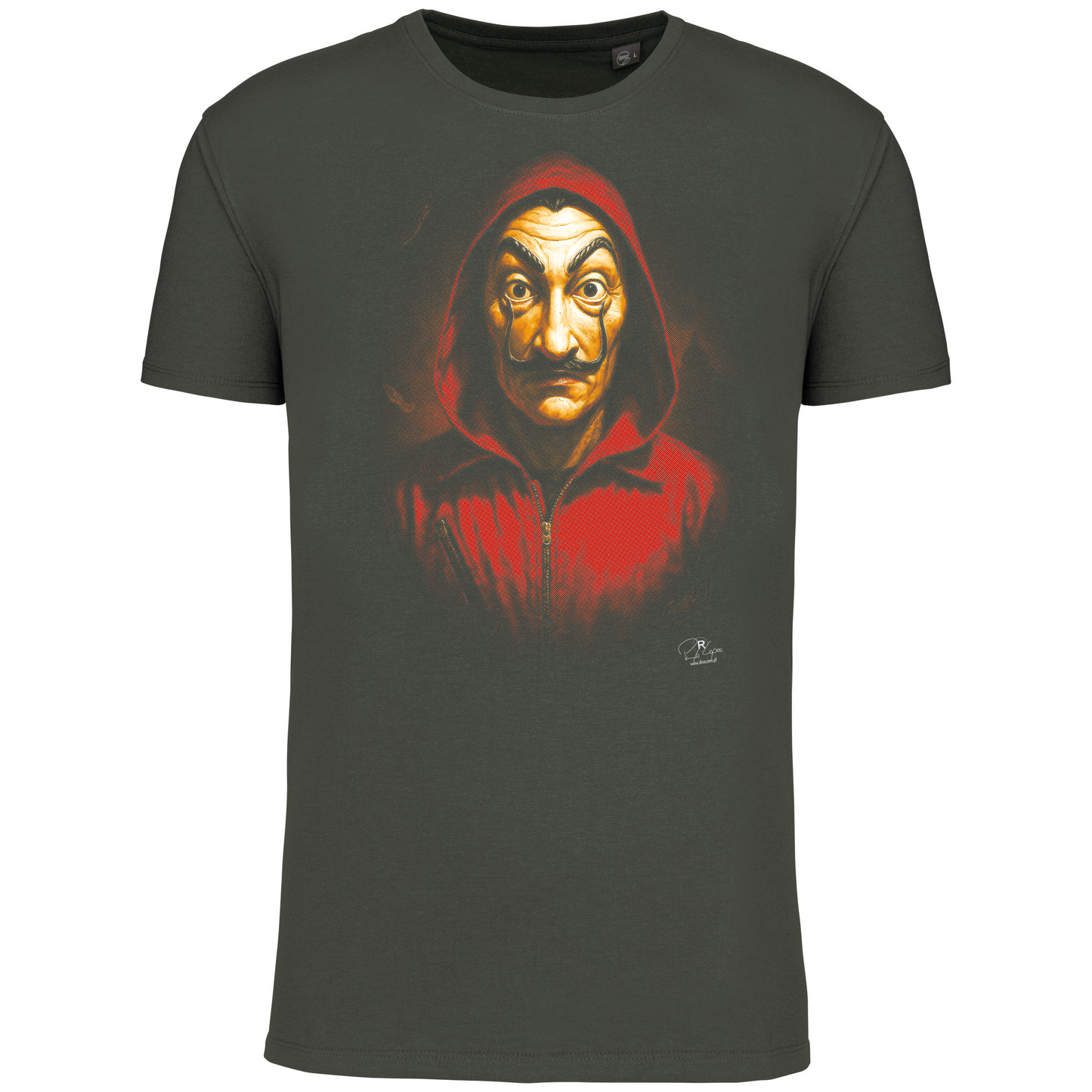 T-Shirt Algodão Biológico Revolution Mask