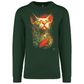 Sweatshirt Kariban sem Capuz Tattooed Cat