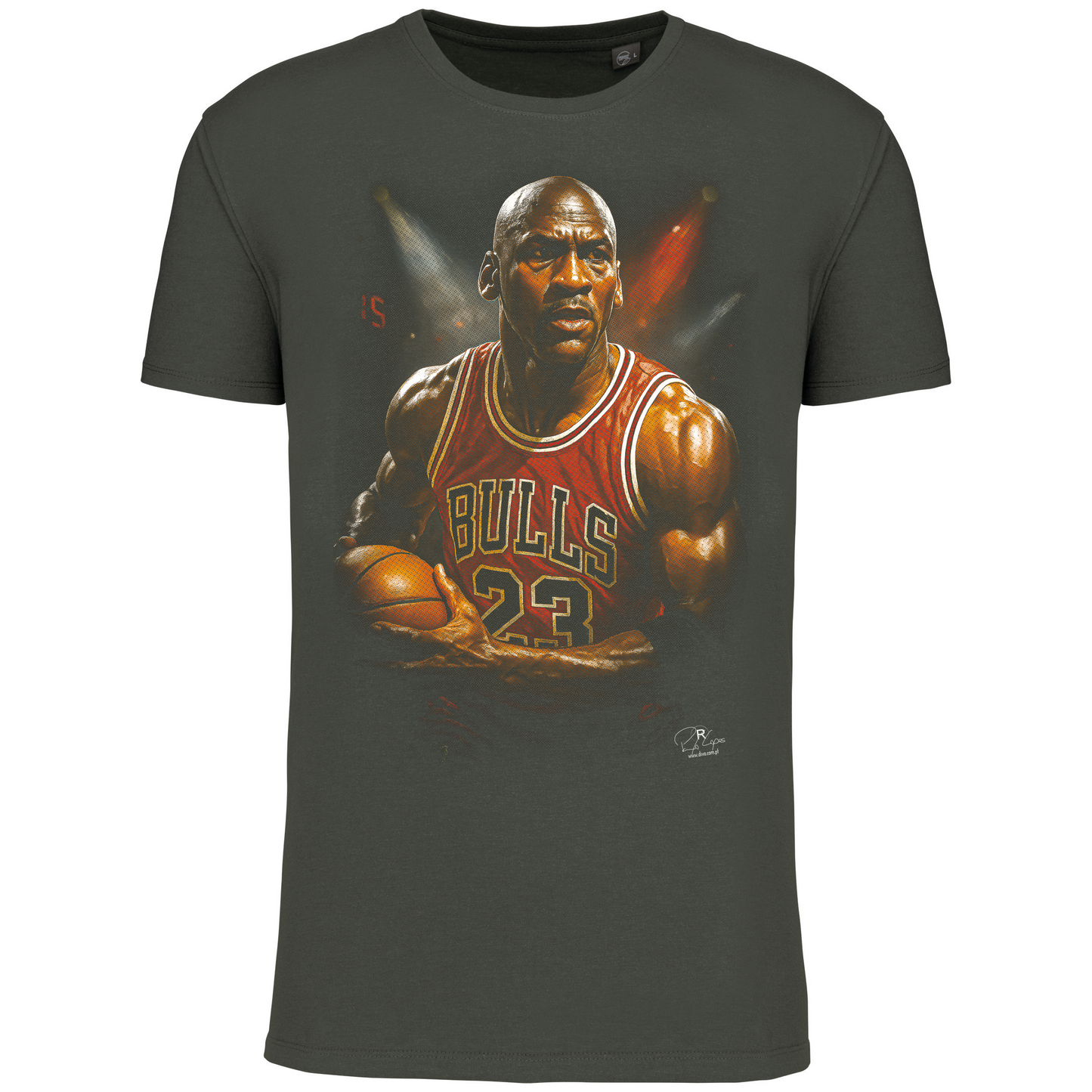 T-Shirt Algodão Biológico Michael Jordan