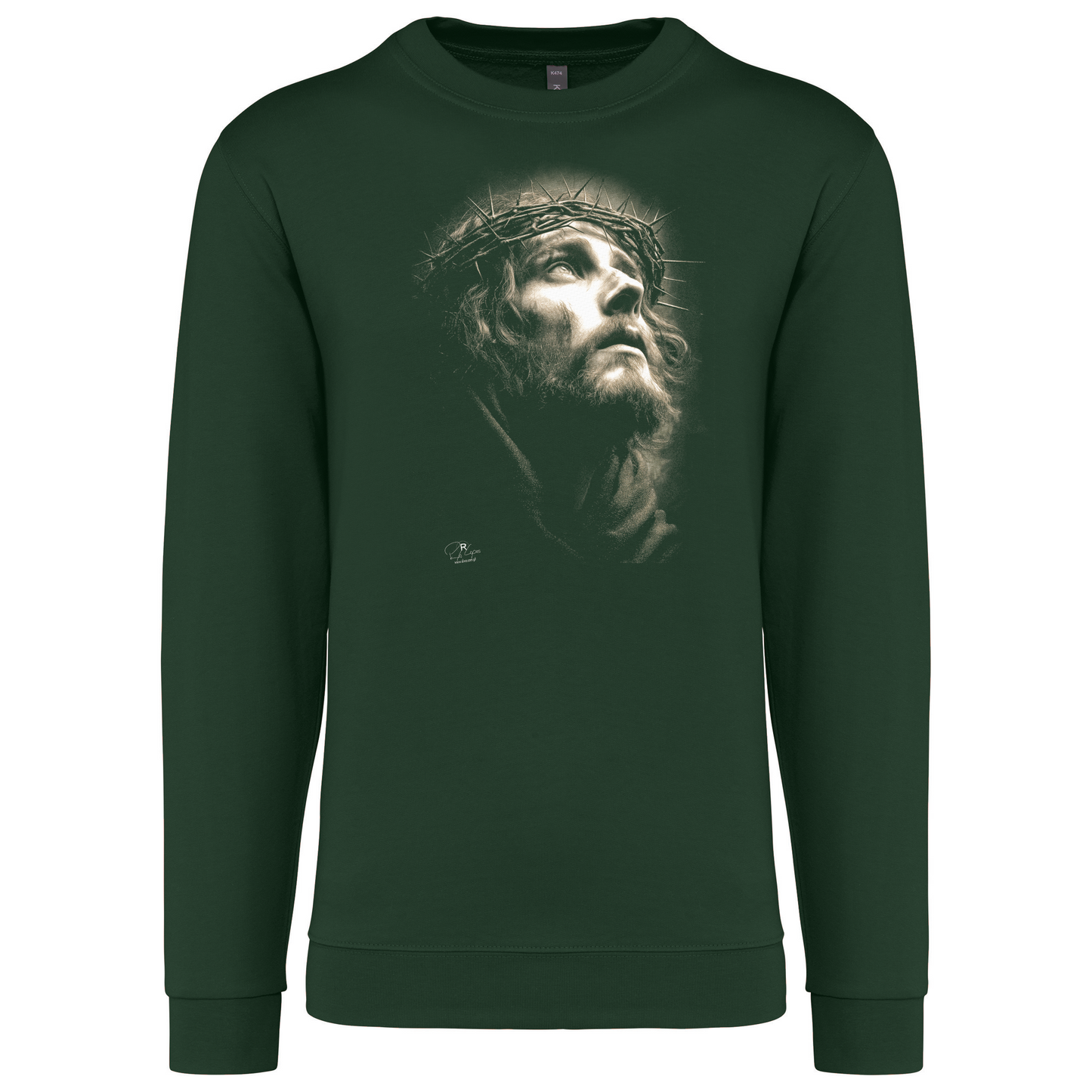 Sweatshirt Kariban sem Capuz Cristo