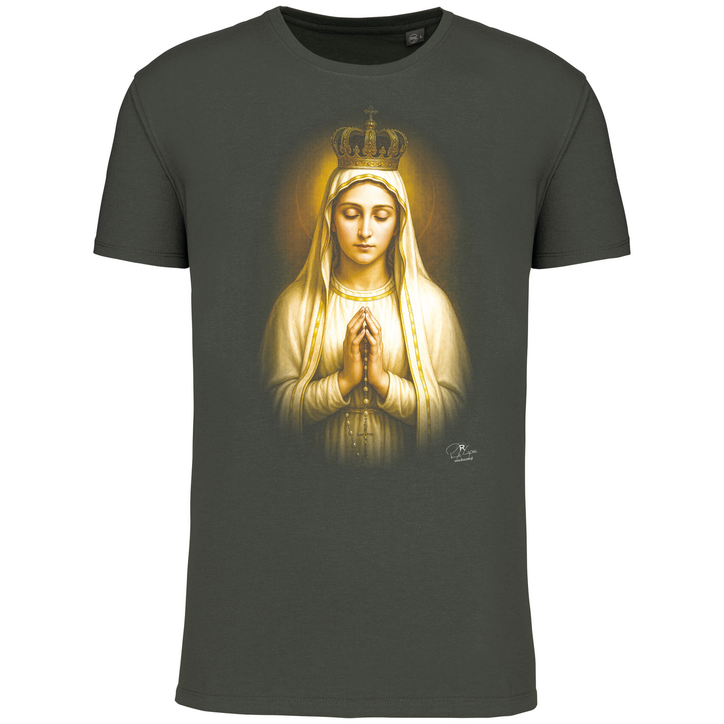 T-Shirt Algodão Biológico Lady of Fátima