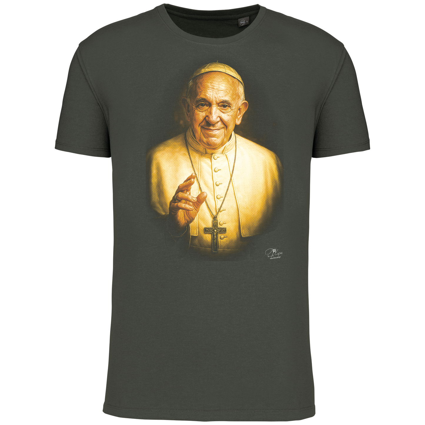 T-Shirt Algodão Biológico Papa Francisco