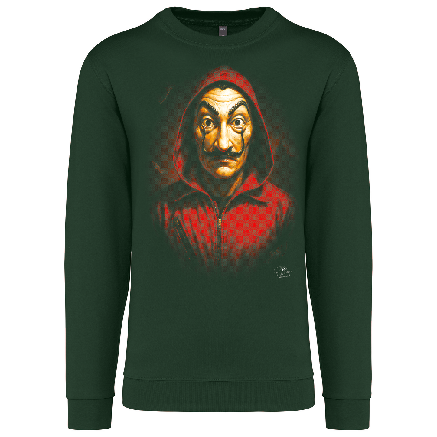 Sweatshirt Kariban sem Capuz Revolution Mask