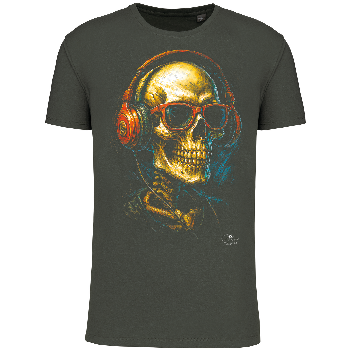 T-Shirt Algodão Biológico Cool Skeleton