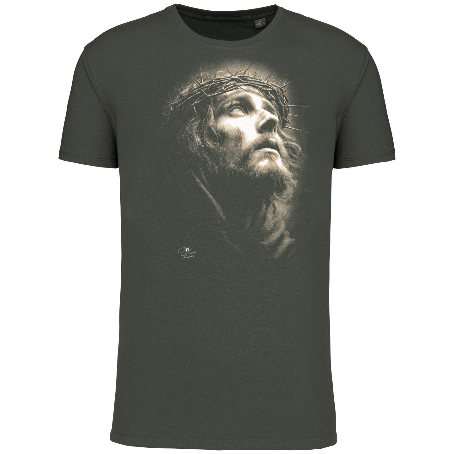 T-Shirt Algodão Biológico Cristo