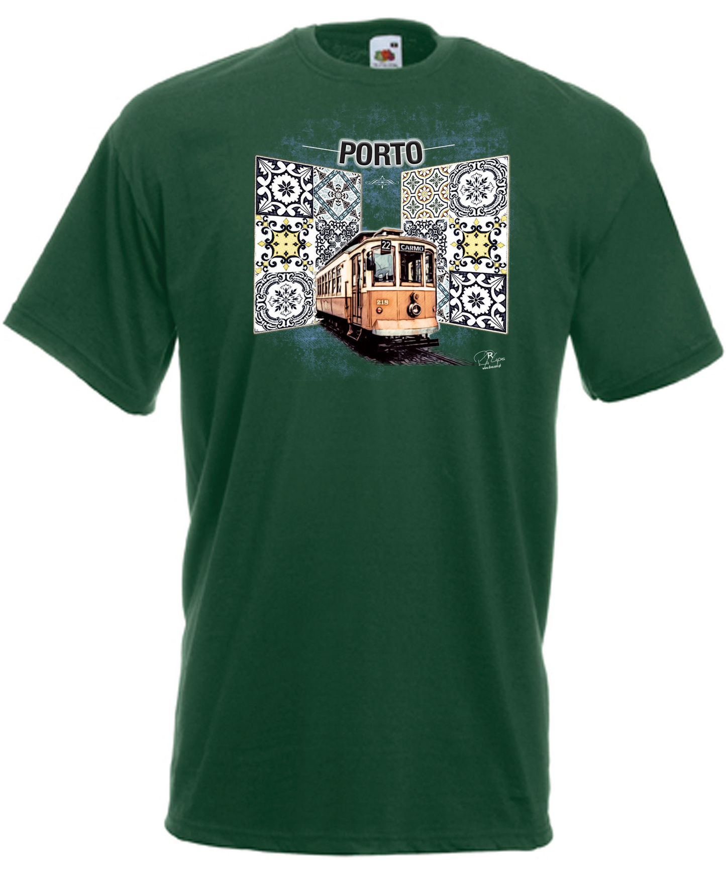 T-shirt Espelho Painel de Azulejos Porto