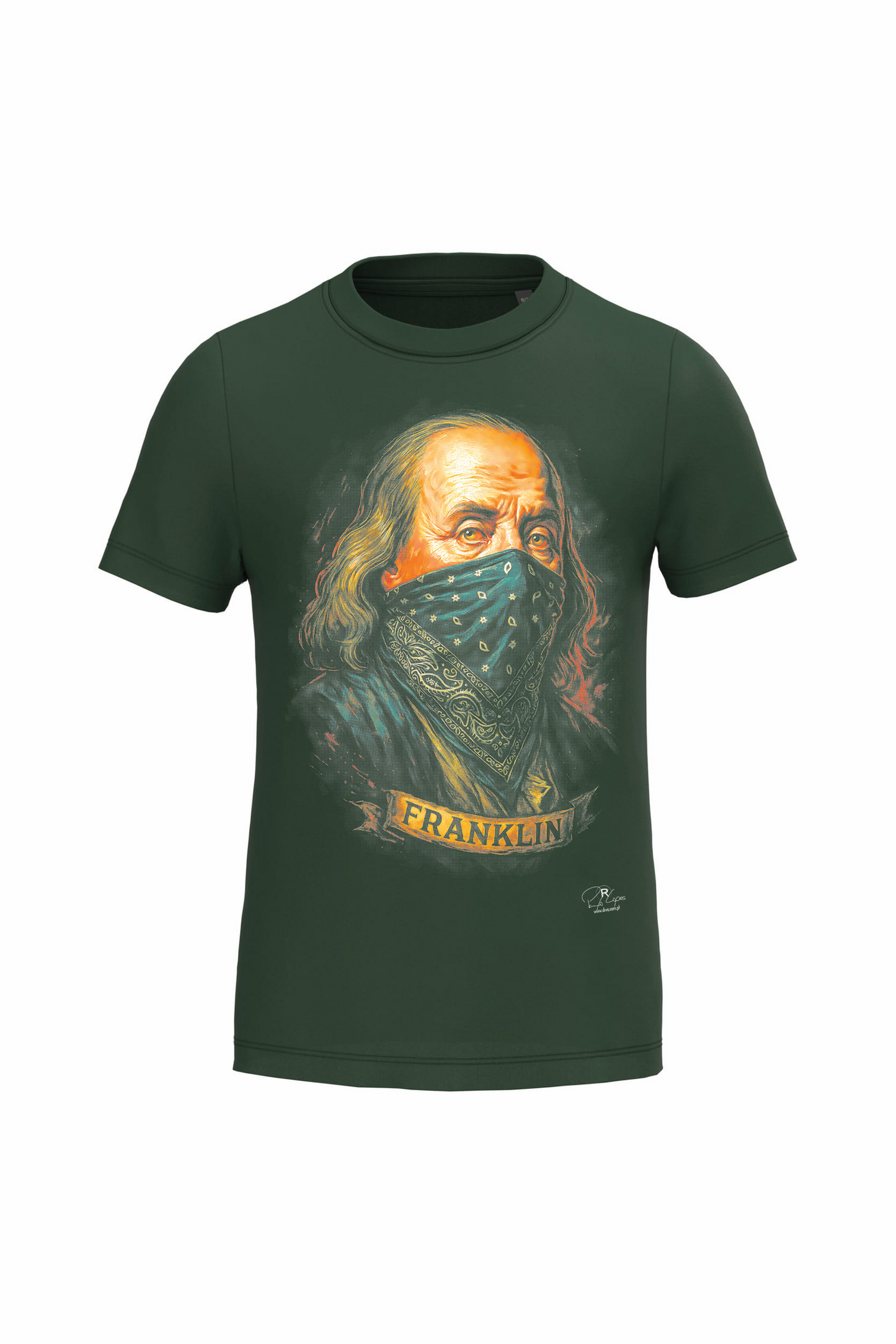 T-shirt de Crianca Kariban Franklin