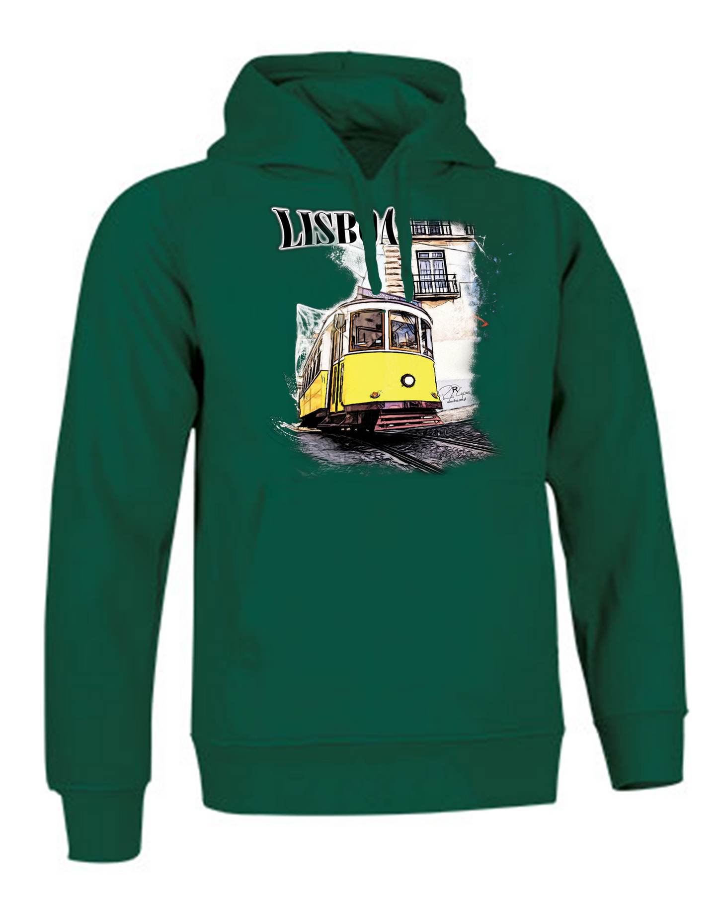 Sweatshirt Valento com Capuz, Crazy Tram