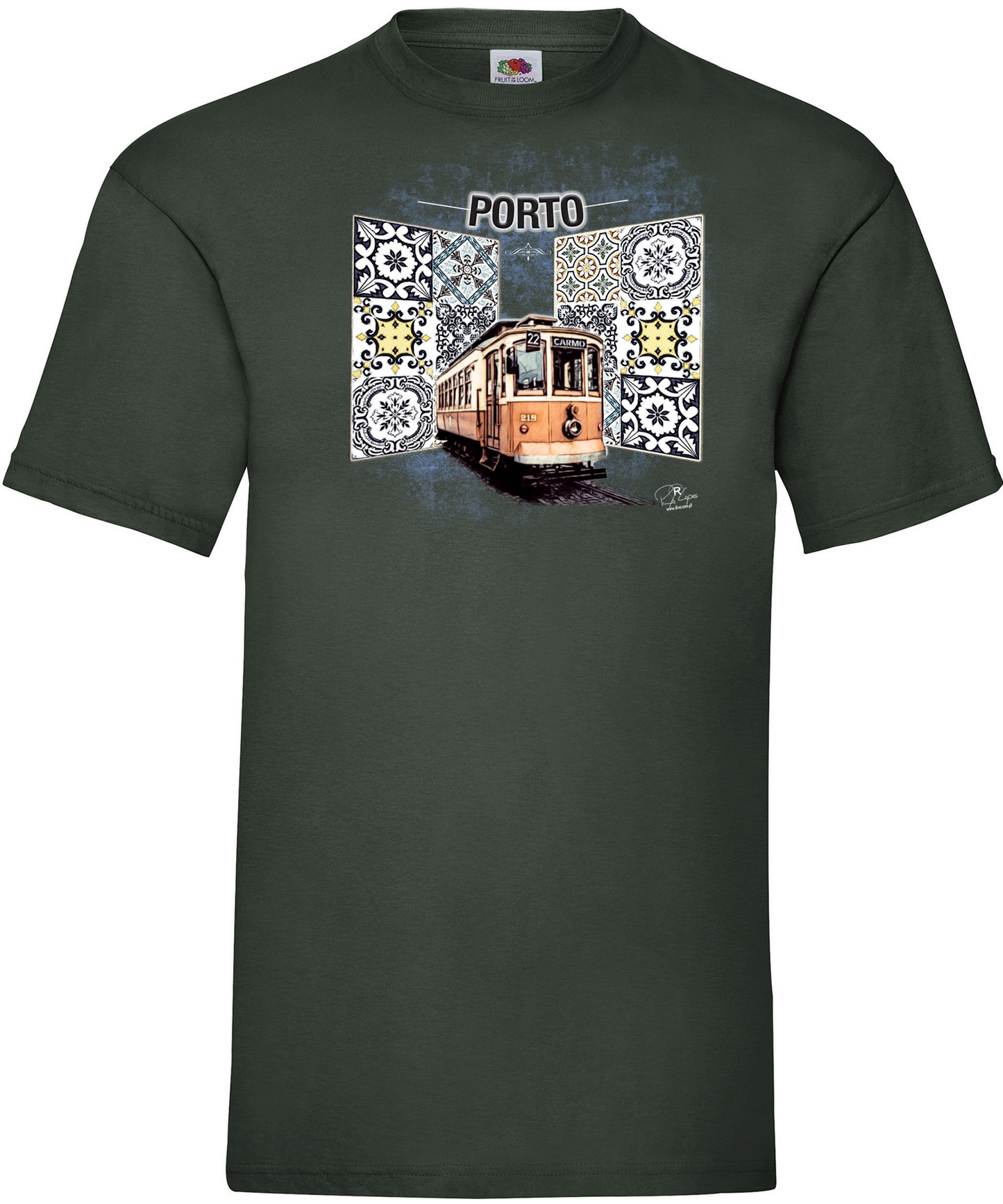 T-shirt Espelho Painel de Azulejos Porto