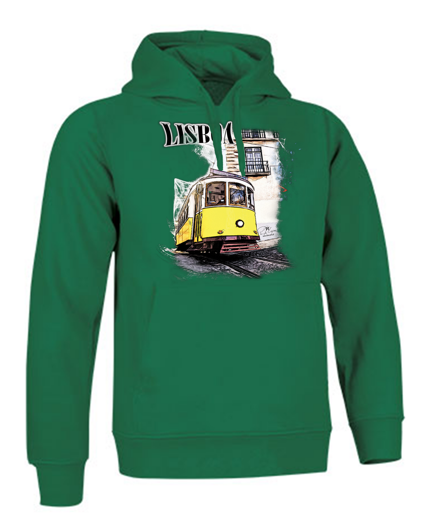 Sweatshirt Valento com Capuz, Crazy Tram