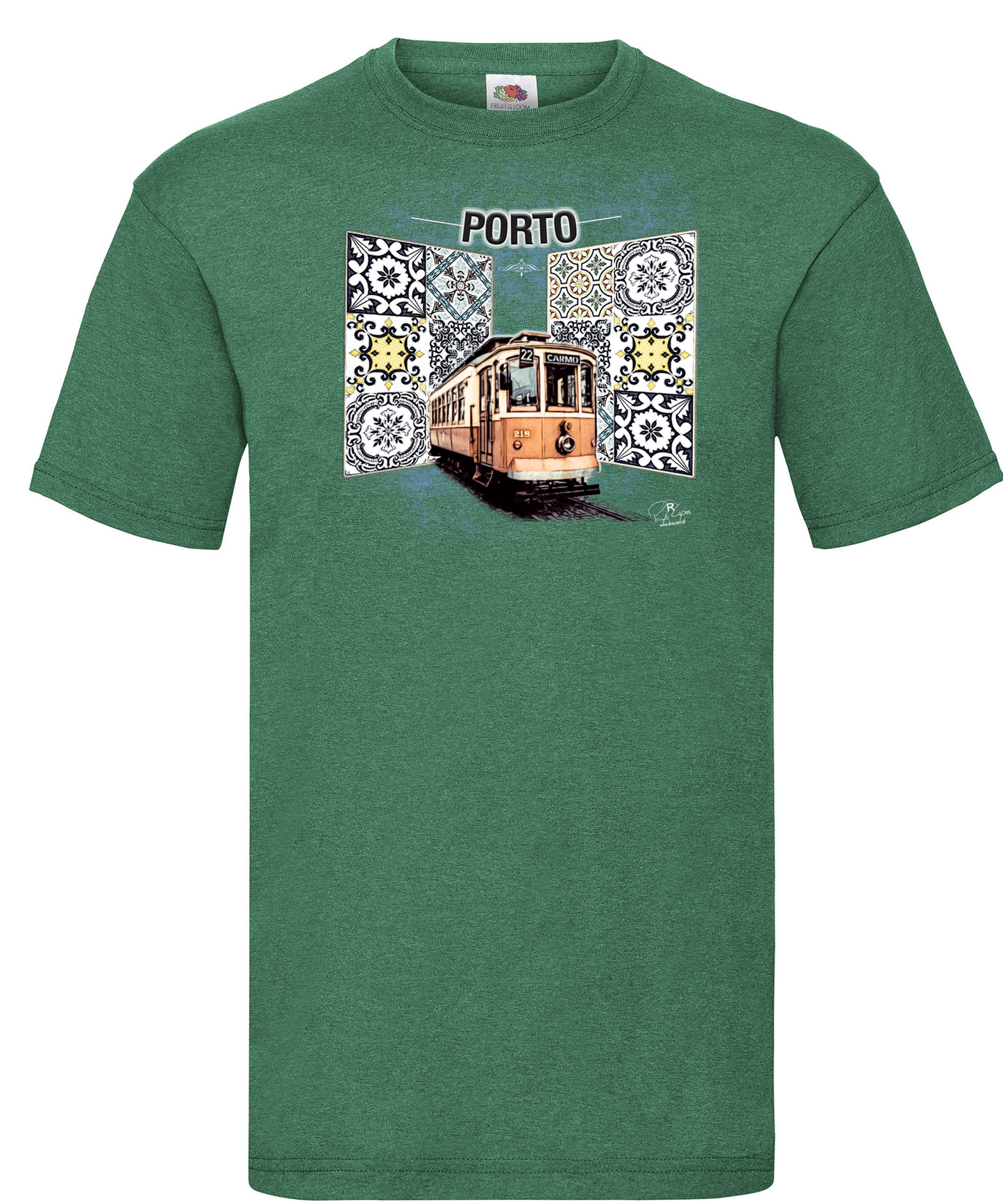 T-shirt Espelho Painel de Azulejos Porto