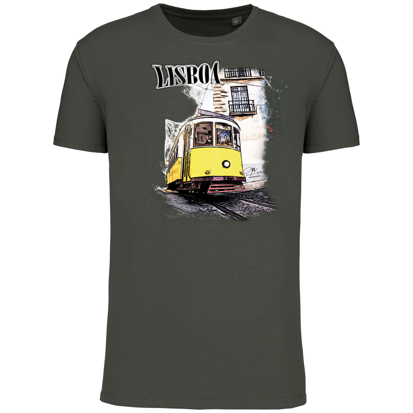 T-Shirt Algodão Biológico Crazy Tram