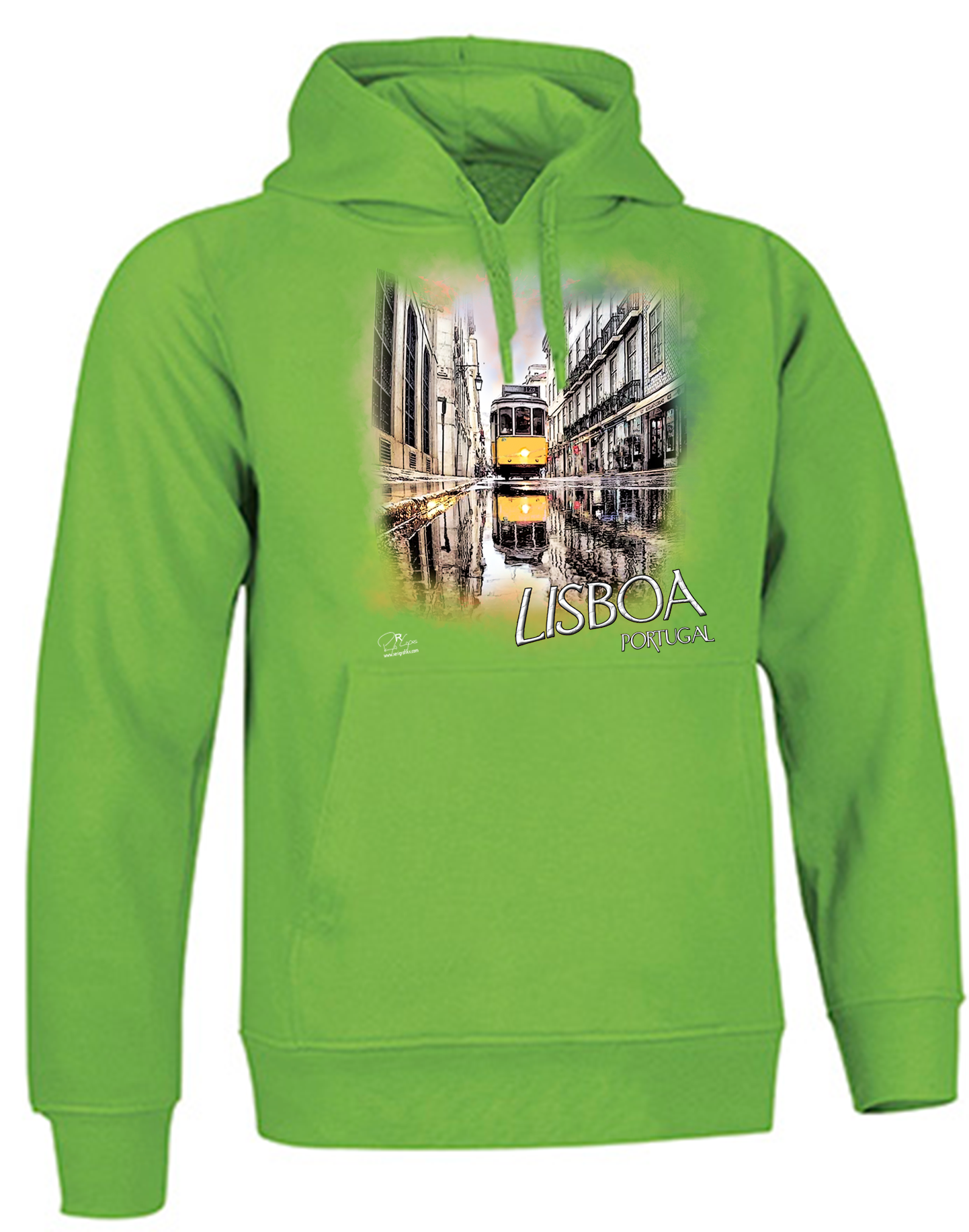 Sweatshirt Valento com Capuz, Espelho Lisboa