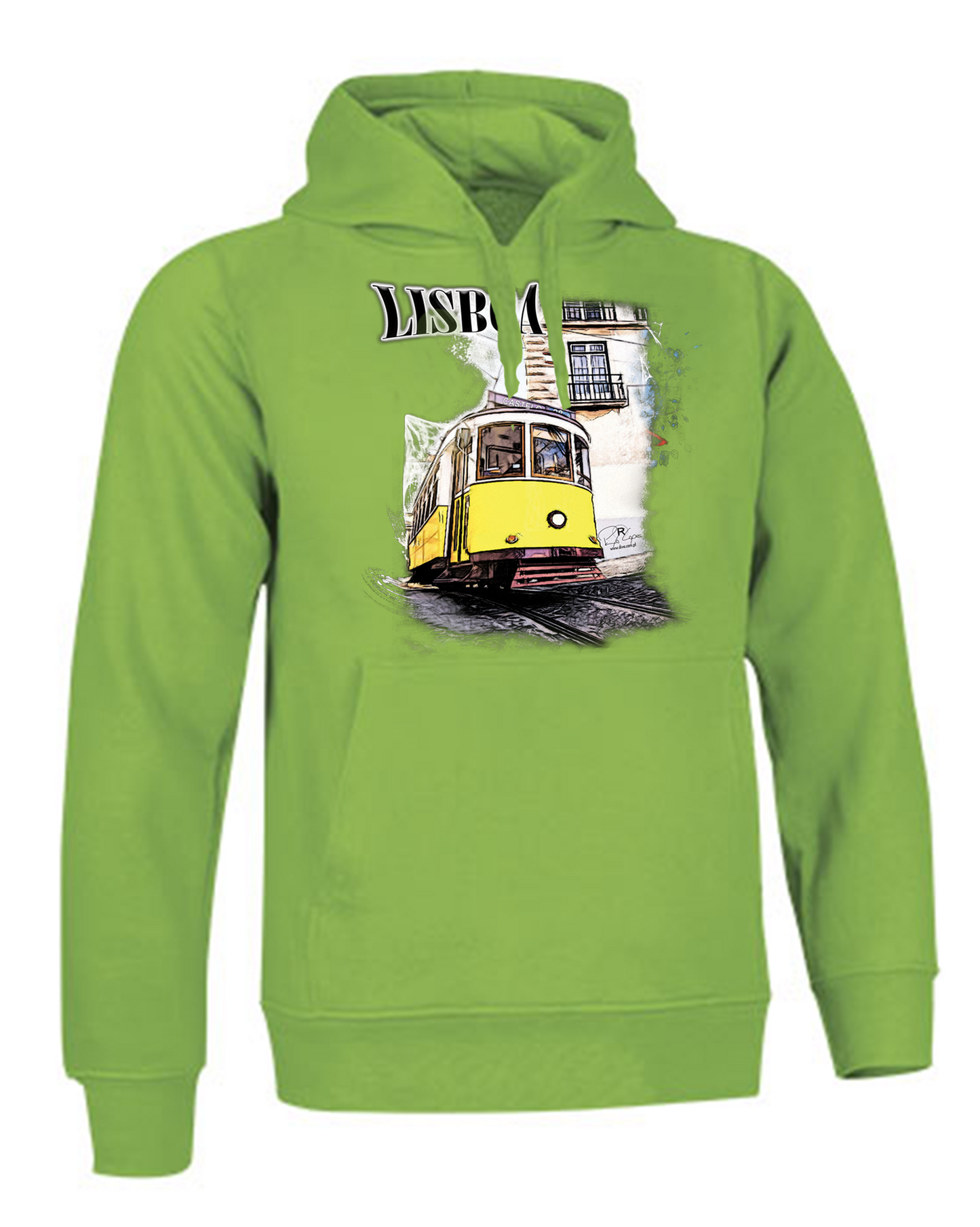Sweatshirt Valento com Capuz, Crazy Tram
