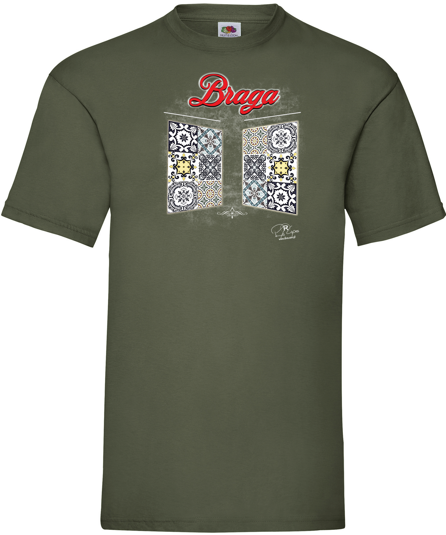 T-shirt Painel de Azulejos Braga